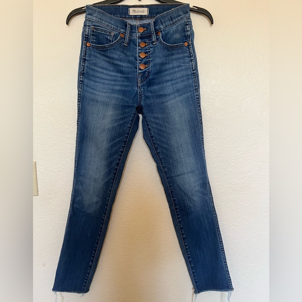 Madewell 10” High Rise Skinny Crop